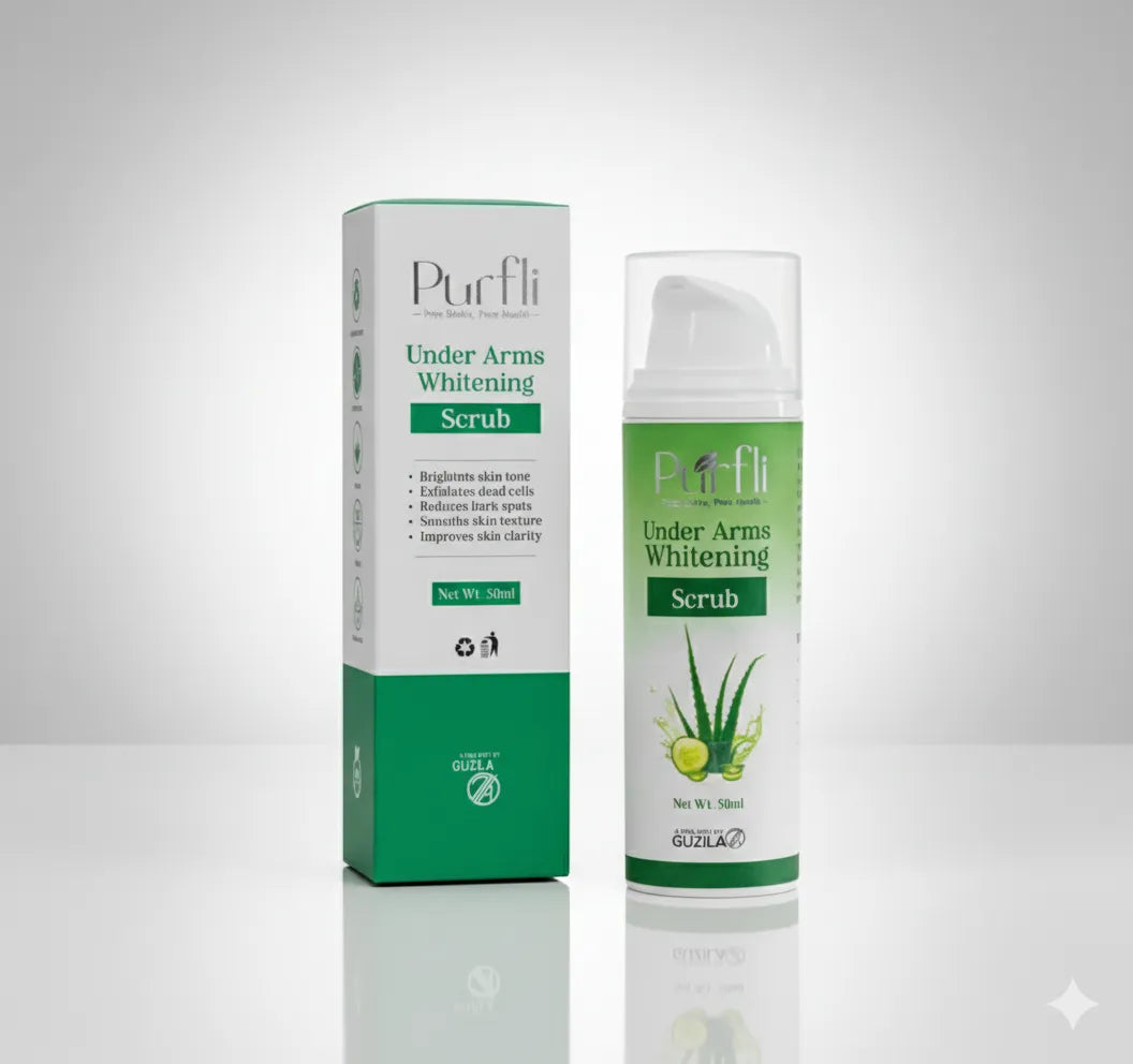 Under arms whitning scrub By Bushra Organic