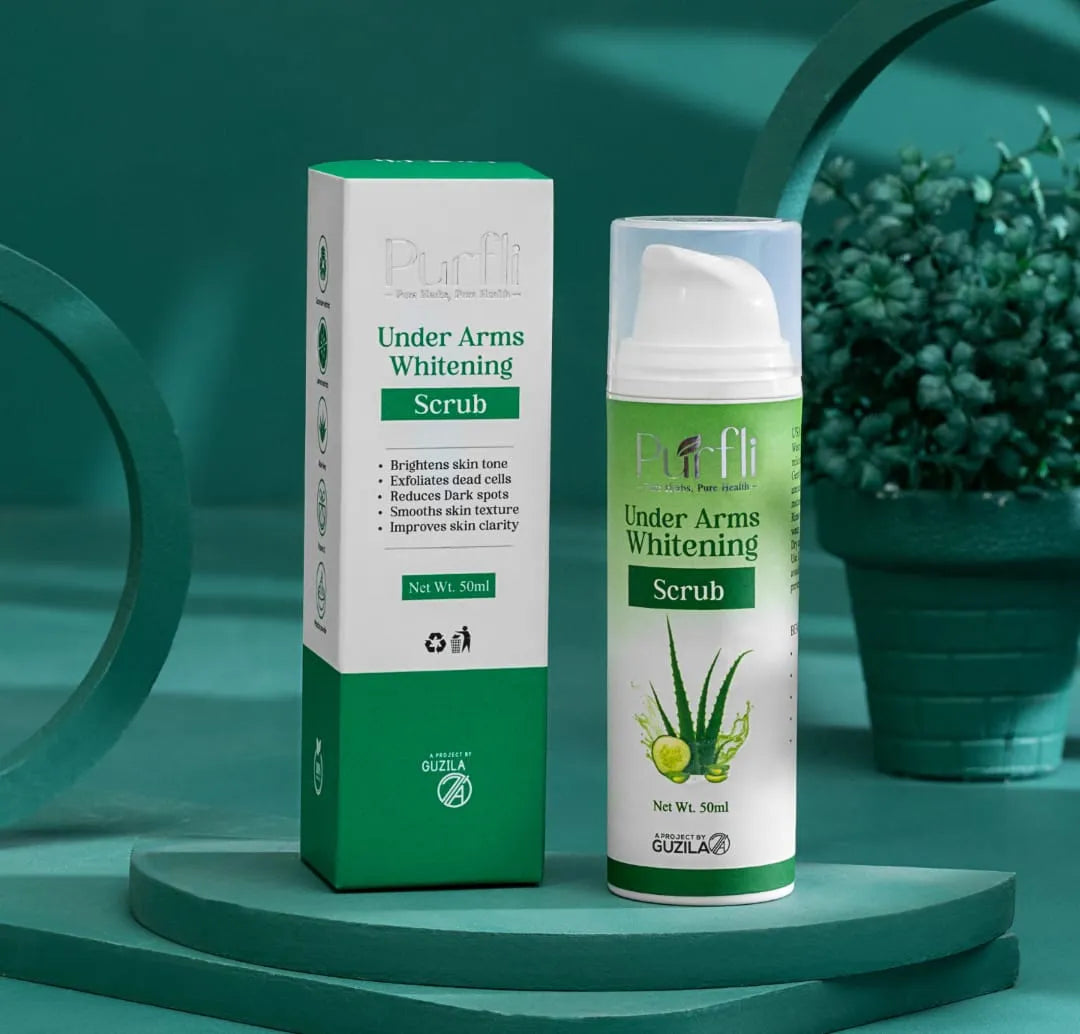 Under arms whitning scrub By Bushra Organic
