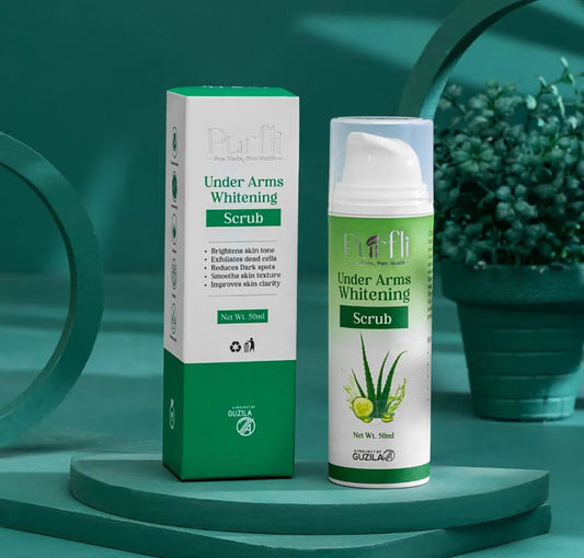 Under arms whitning scrub By Bushra Organic